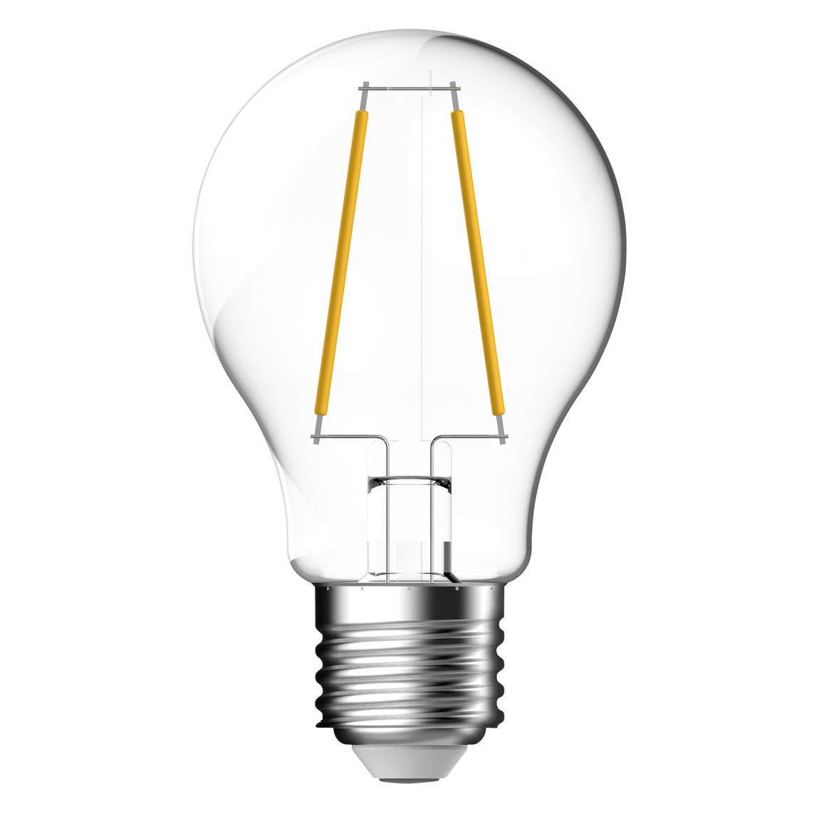 Glühbirne A60 E27 470lm C Transparent 4,6 Watt