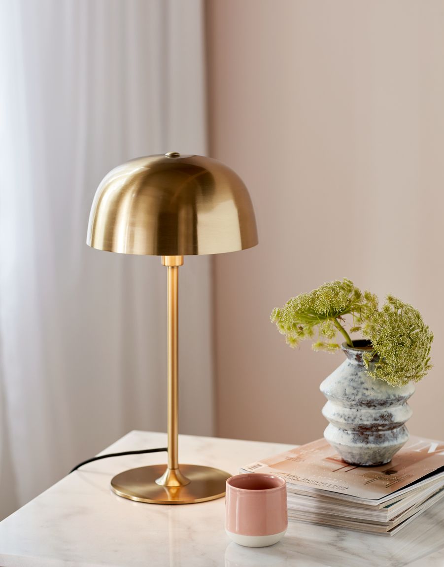 Cera Tischlampe Leselampe Messing
