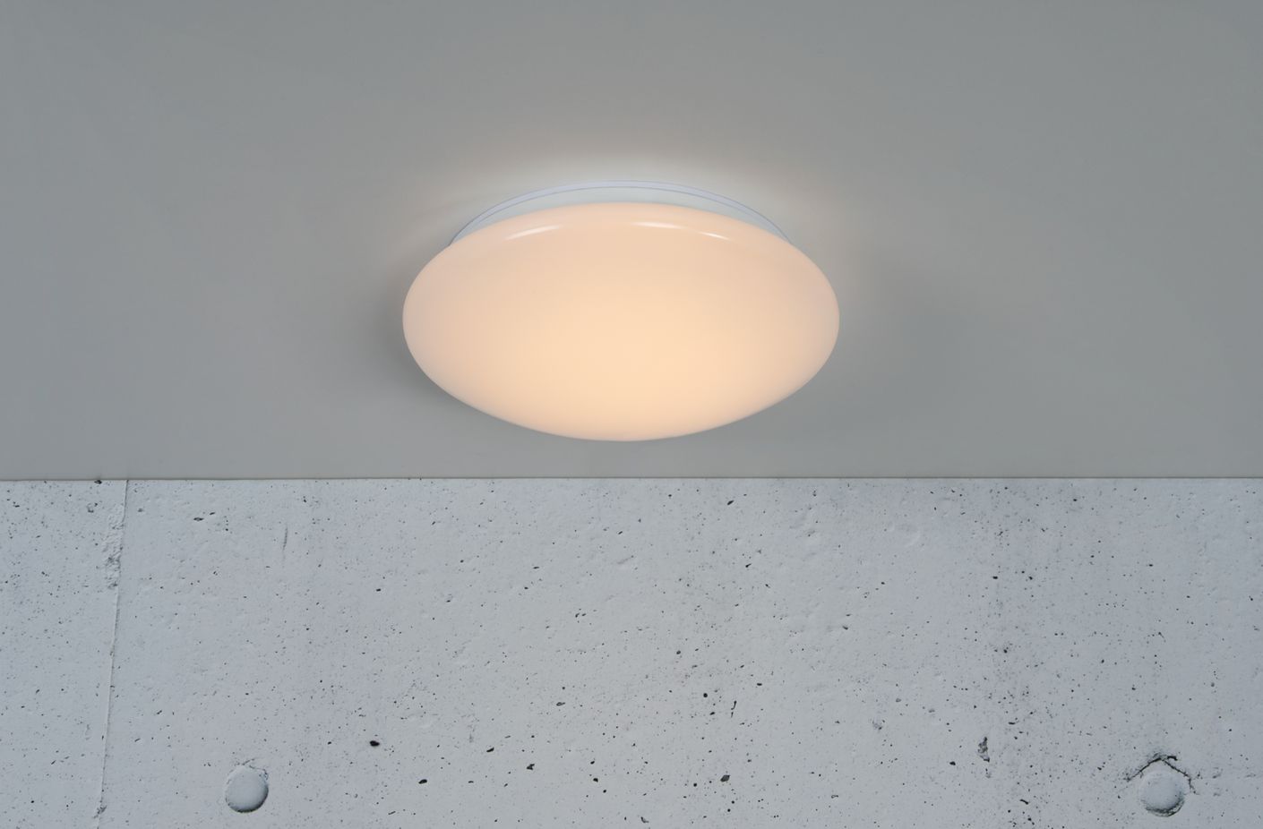 Montone Deckenlampe Ø 25 cm Weiß - Voelpe