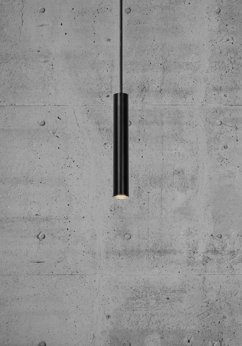Omari Hängelampe LED Schwarz