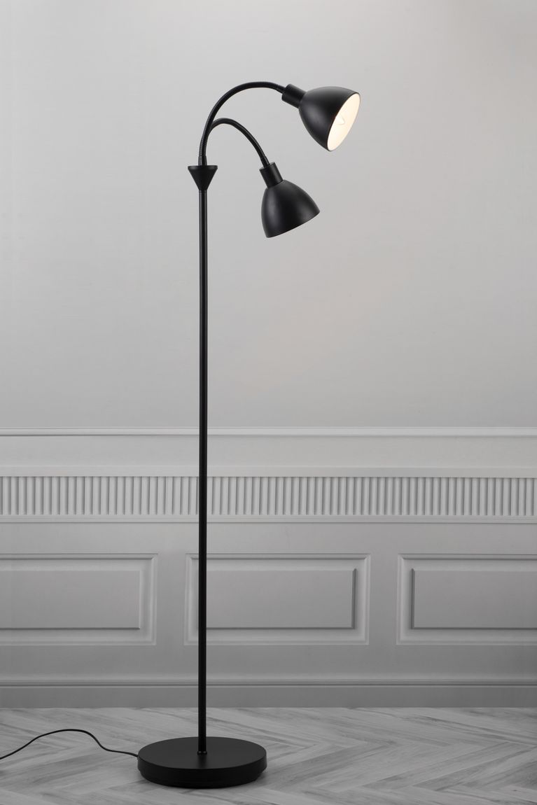 Ray Stehlampe E14 Schwarz