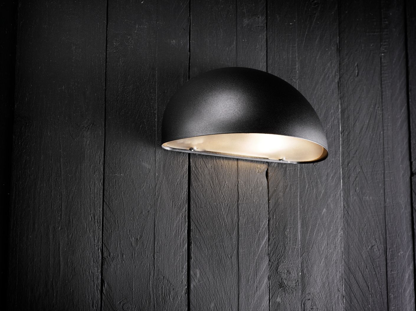 Scorpius Maxi Wandlampe E14 Schwarz