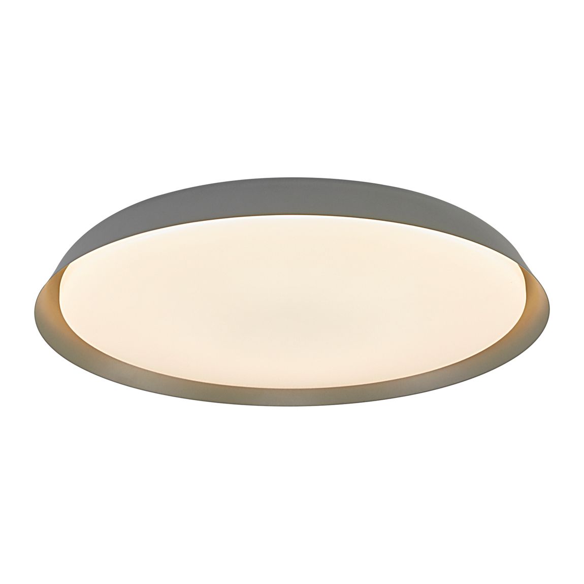 Piso Deckenlampe Ø 30 cm Dimmbar Grau - Voelpe