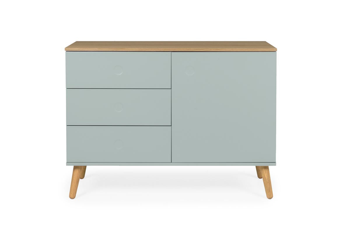 Tenzo Dot Sideboard 109 cm Salbei / Eiche