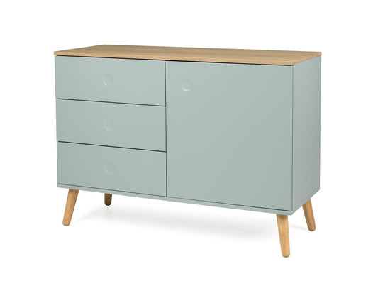 Tenzo Dot Sideboard 109 cm Salbei / Eiche