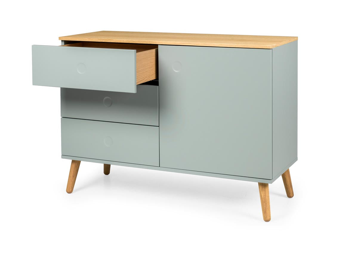 Tenzo Dot Sideboard 109 cm Salbei / Eiche