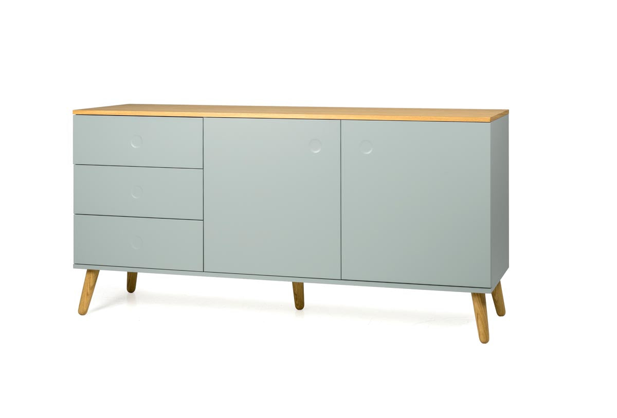 Tenzo Dot Sideboard 162 cm Salbei / Eiche