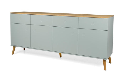 Tenzo Dot Sideboard 192 cm Salbei / Eiche