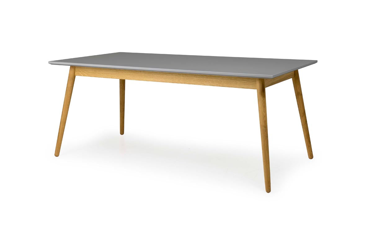 Tenzo Dot Esstisch 180x90 cm Grau / Eiche