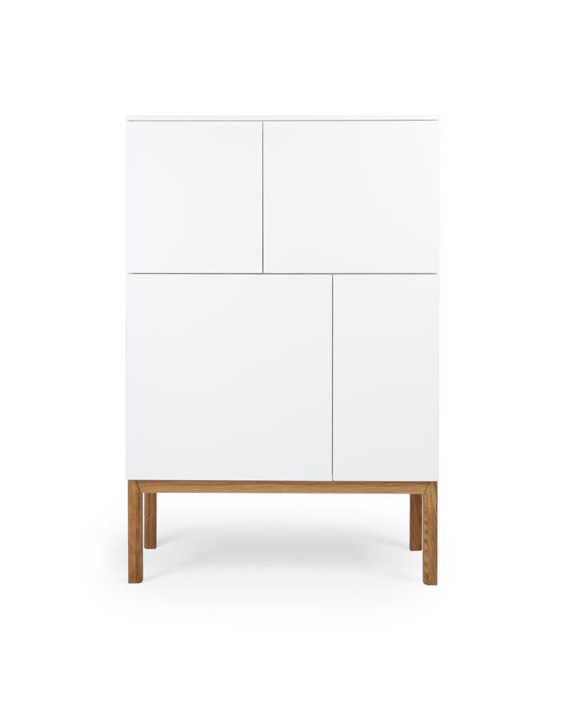 Tenzo Patch Highboard Weiß