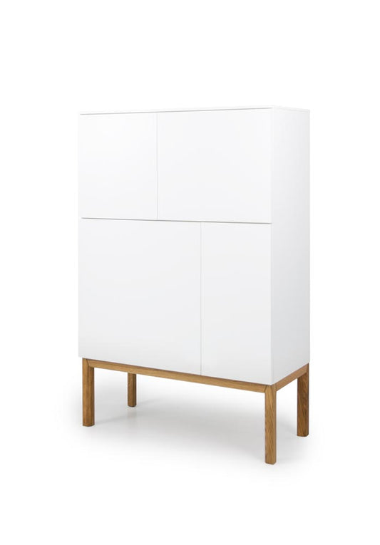 Tenzo Patch Highboard Weiß