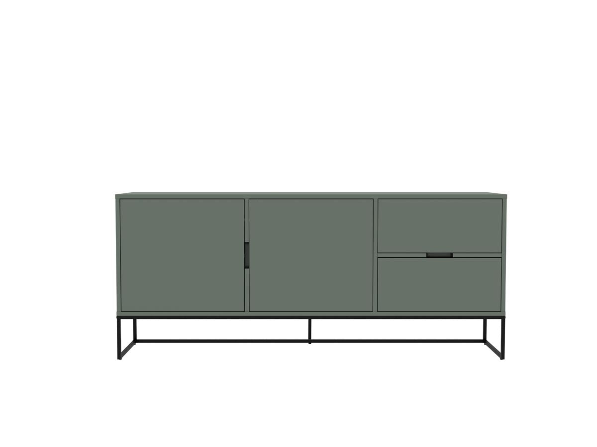 Tenzo Lipp Sideboard Grün matt