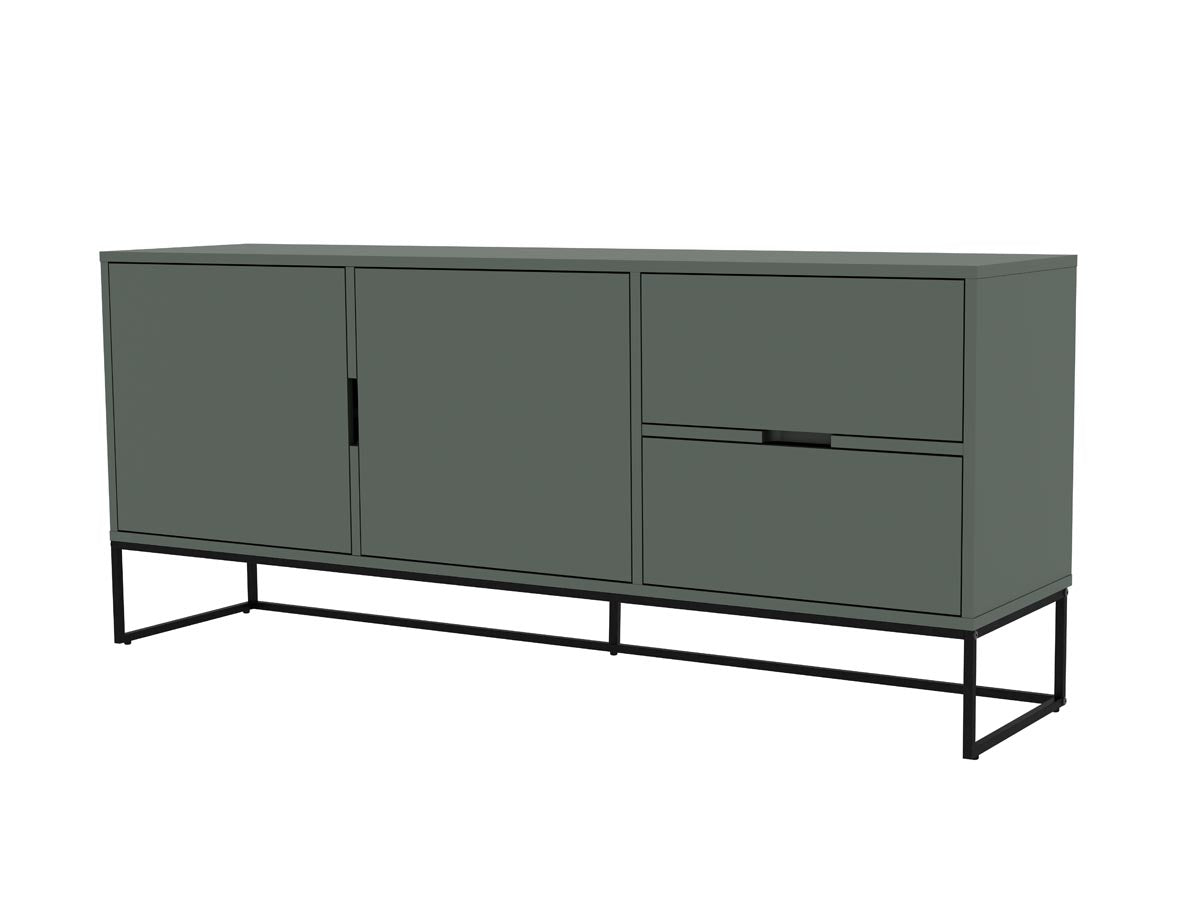 Tenzo Lipp Sideboard Grün matt