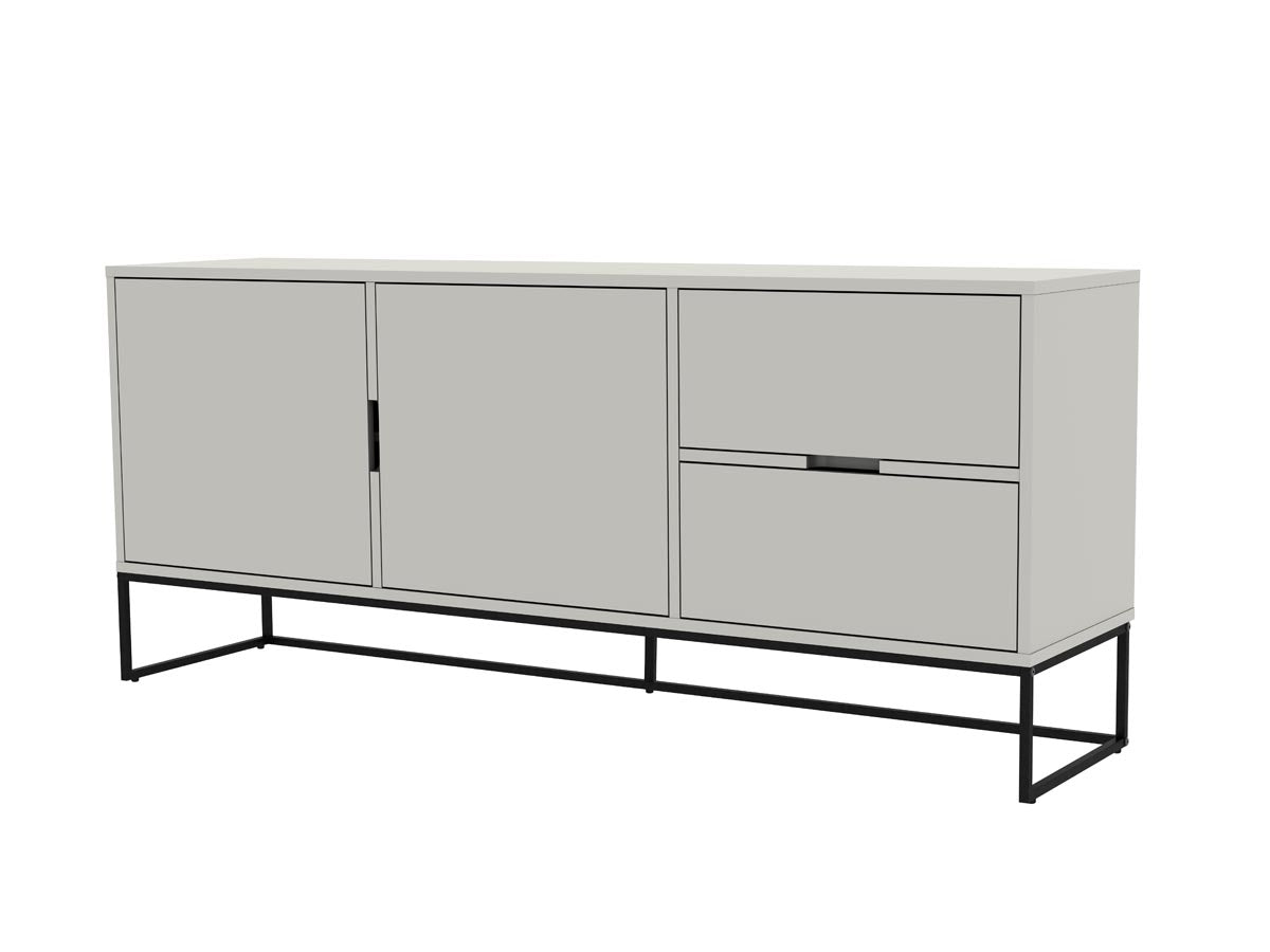 Tenzo Lipp Sideboard Weiß matt