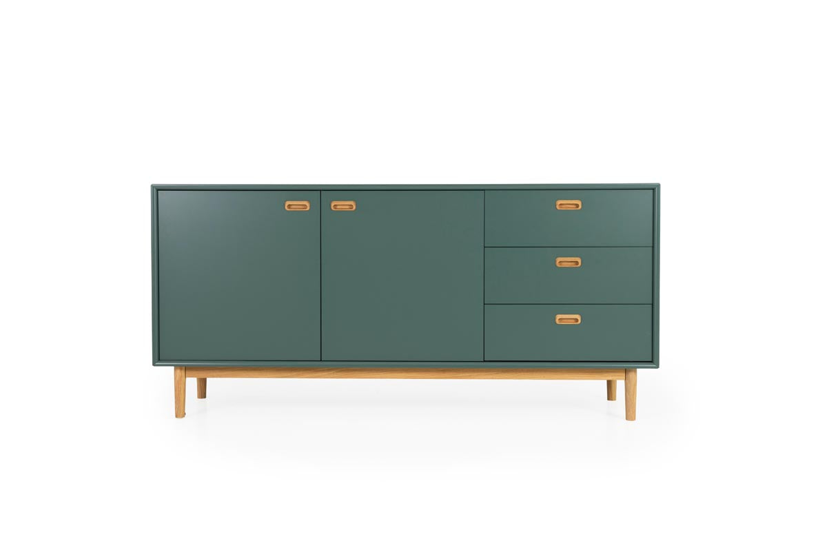 Tenzo Svea Sideboard 170 cm Grün / Eiche