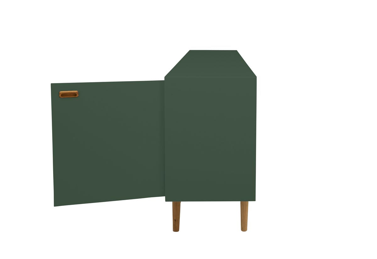 Tenzo Svea Sideboard 225 cm Grün / Eiche