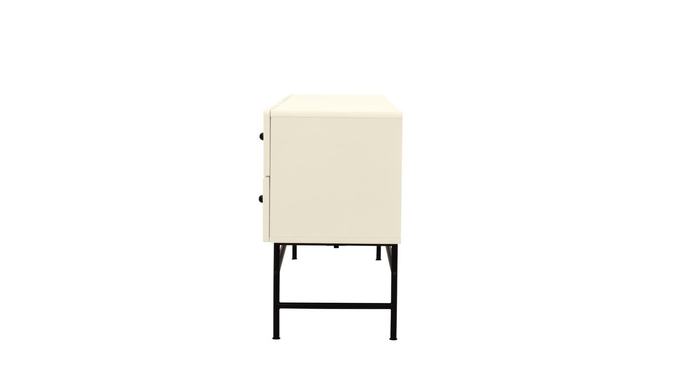 Tenzo Cocktail Sideboard Creme / Schwarz