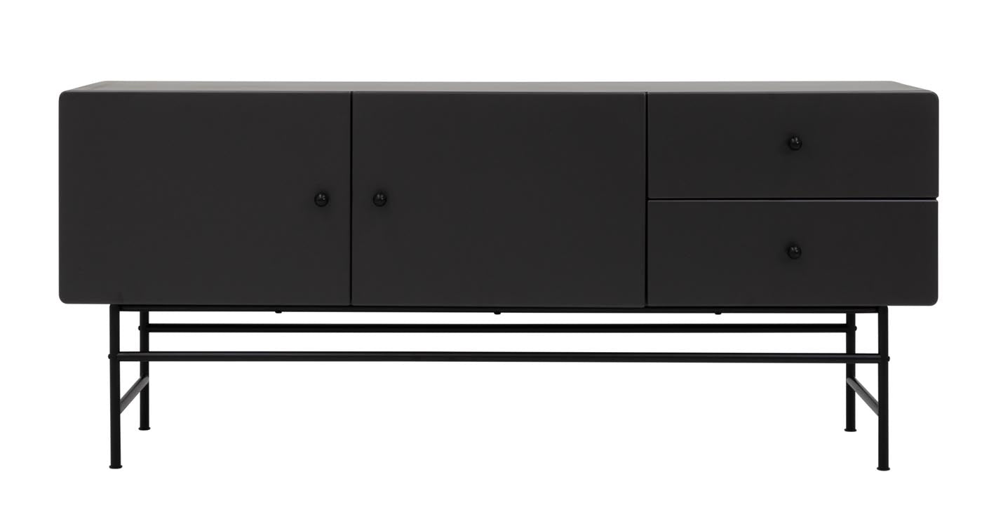 Tenzo Cocktail Sideboard Schwarz / Schwarz