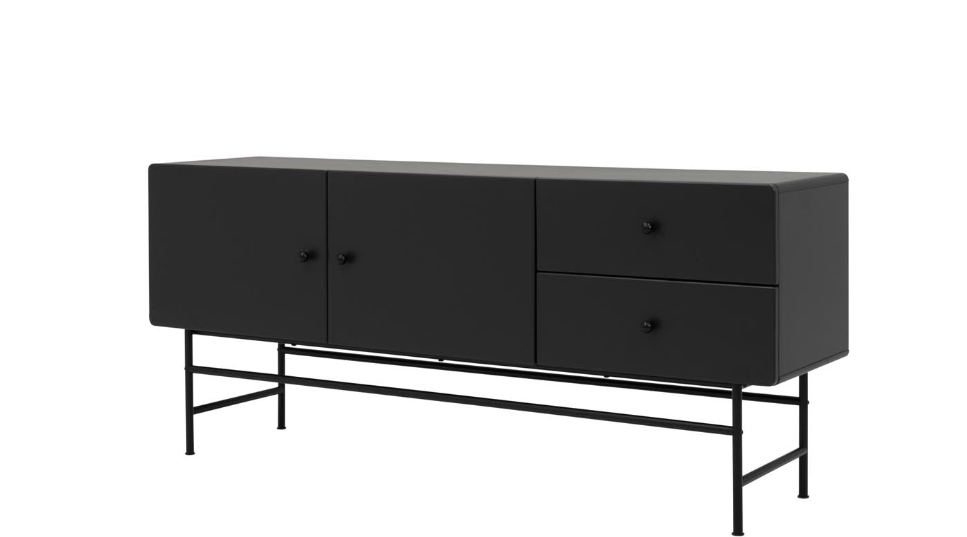 Tenzo Cocktail Sideboard Schwarz / Schwarz