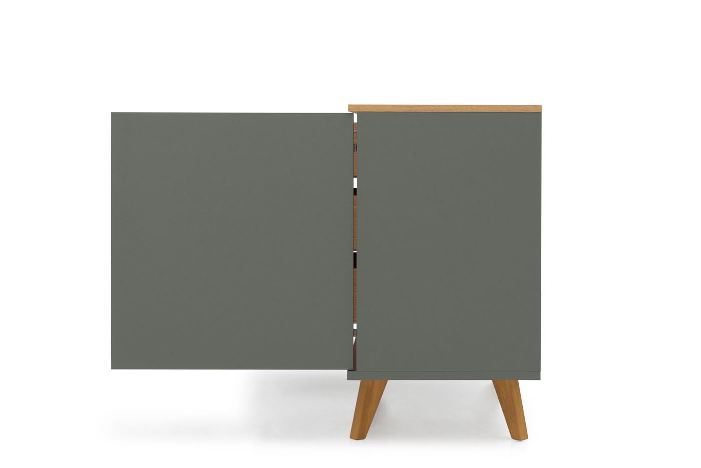 Tenzo Amelia Sideboard 107 cm Grün / Eiche