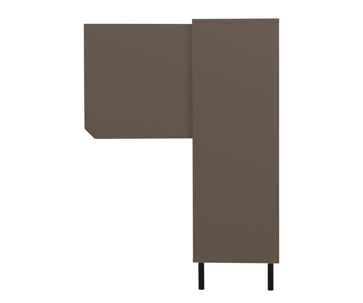 Tenzo Corner Highboard Braun