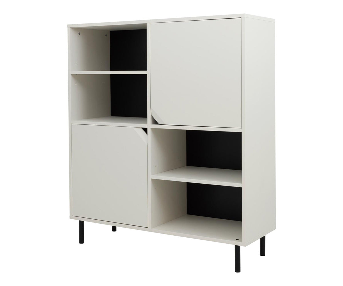 Tenzo Corner Highboard Weiß