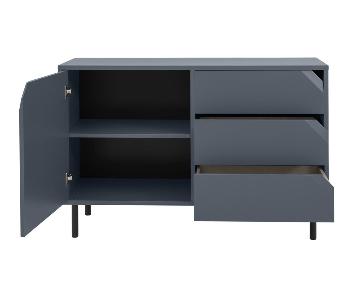 Tenzo Corner Sideboard 118 cm Blau