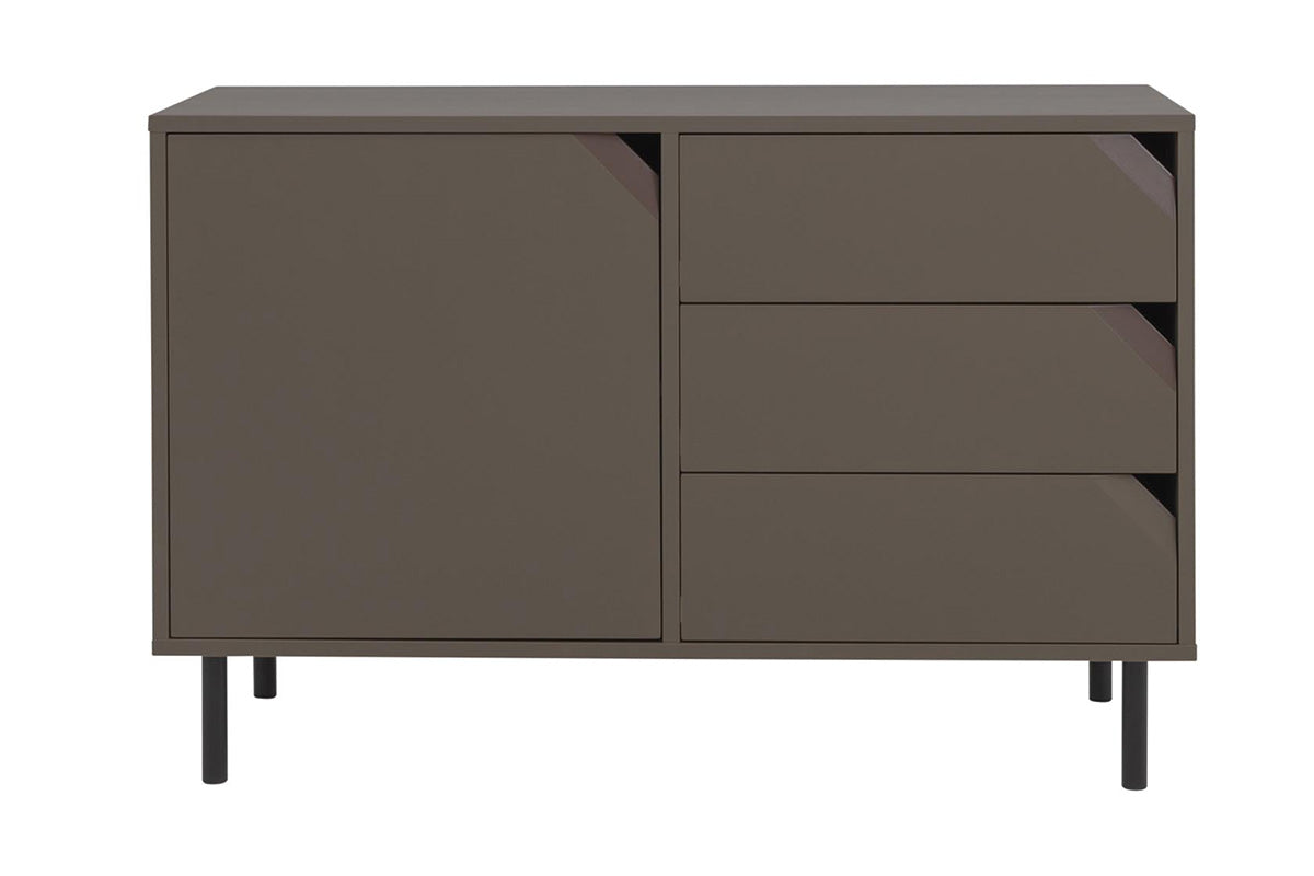 Tenzo Corner Sideboard 118 cm Braun