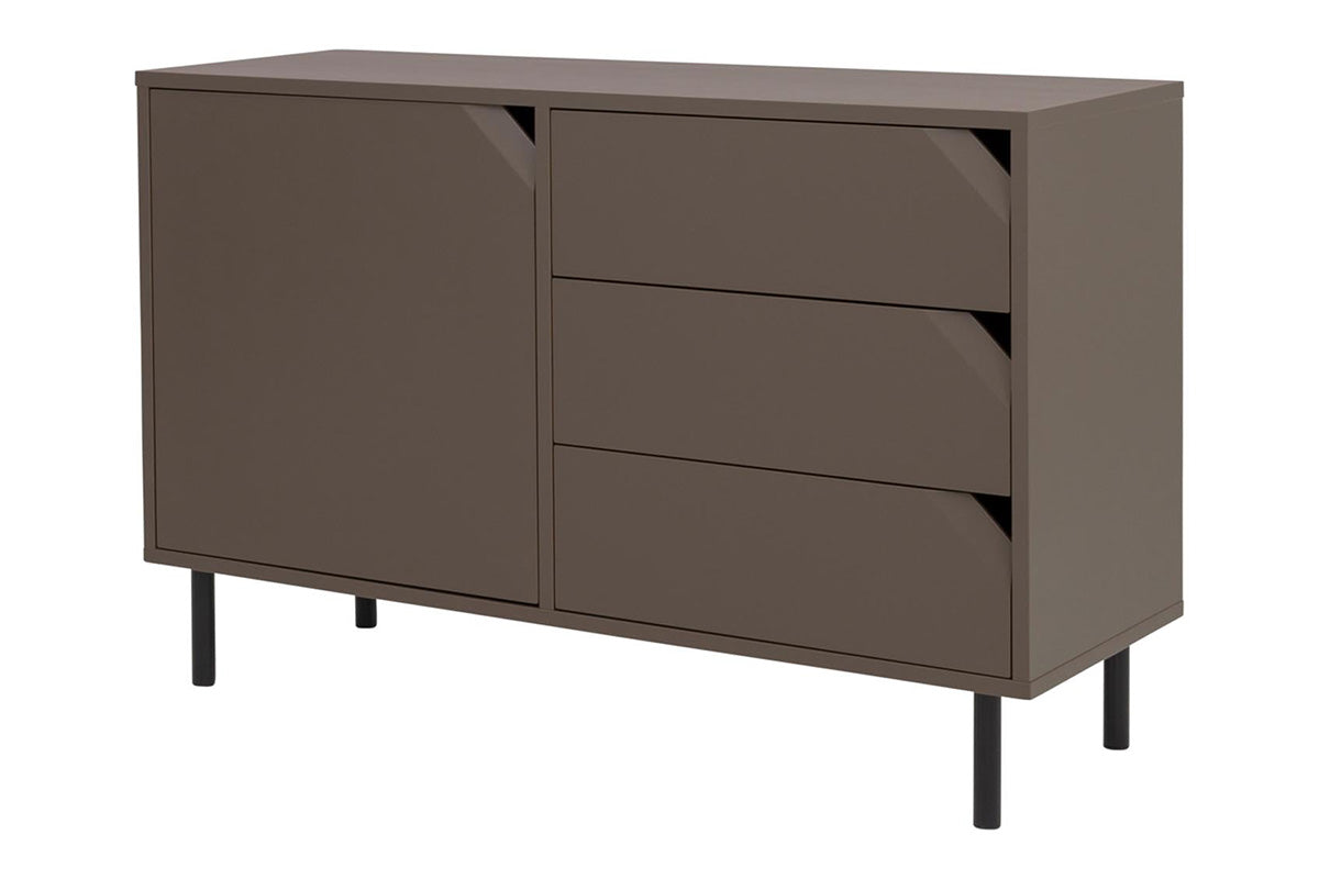 Tenzo Corner Sideboard 118 cm Braun