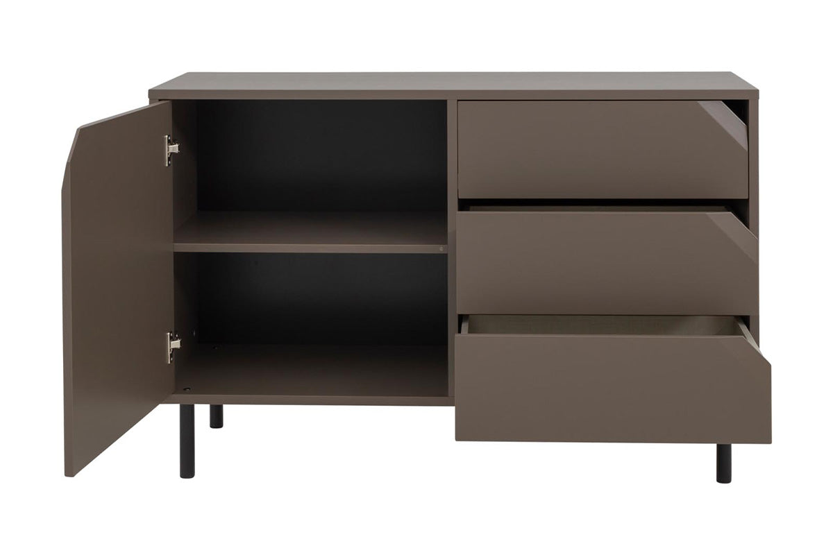 Tenzo Corner Sideboard 118 cm Braun