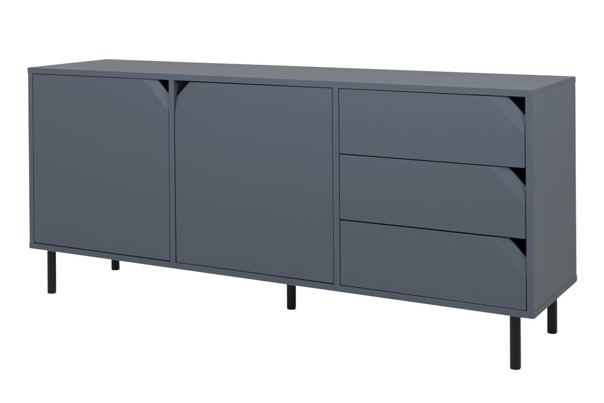 Tenzo Corner Sideboard 176 cm Blau