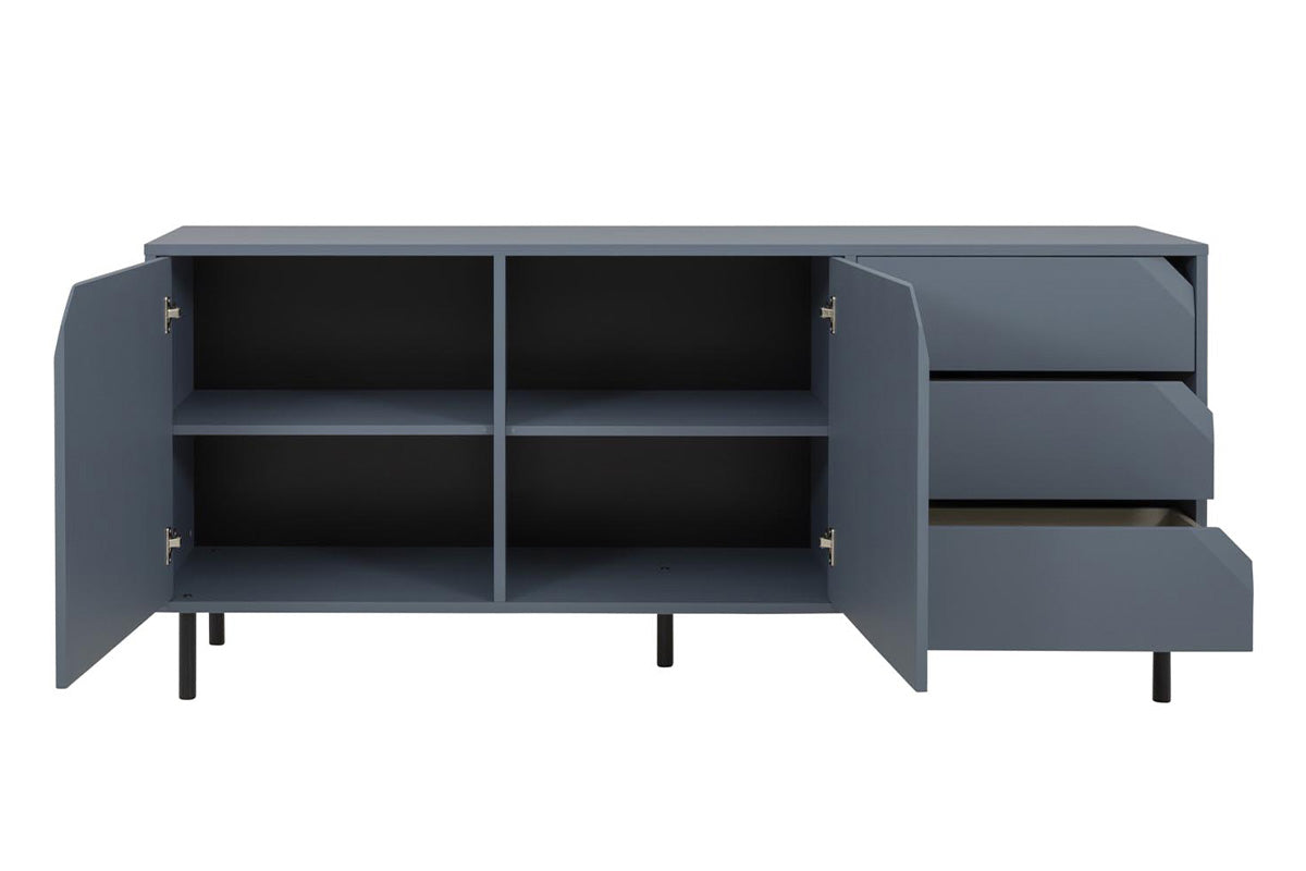 Tenzo Corner Sideboard 176 cm Blau