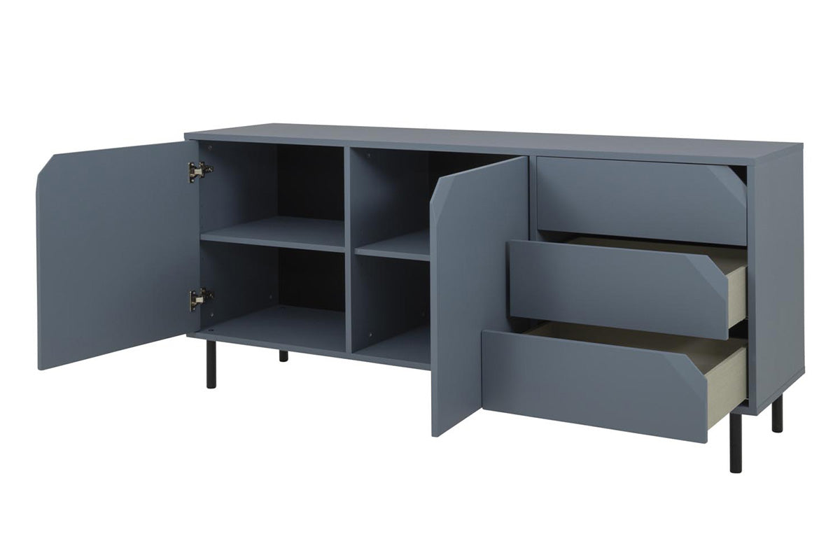 Tenzo Corner Sideboard 176 cm Blau