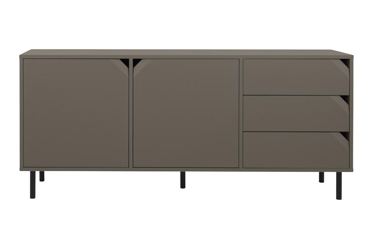 Tenzo Corner Sideboard 176 cm Braun