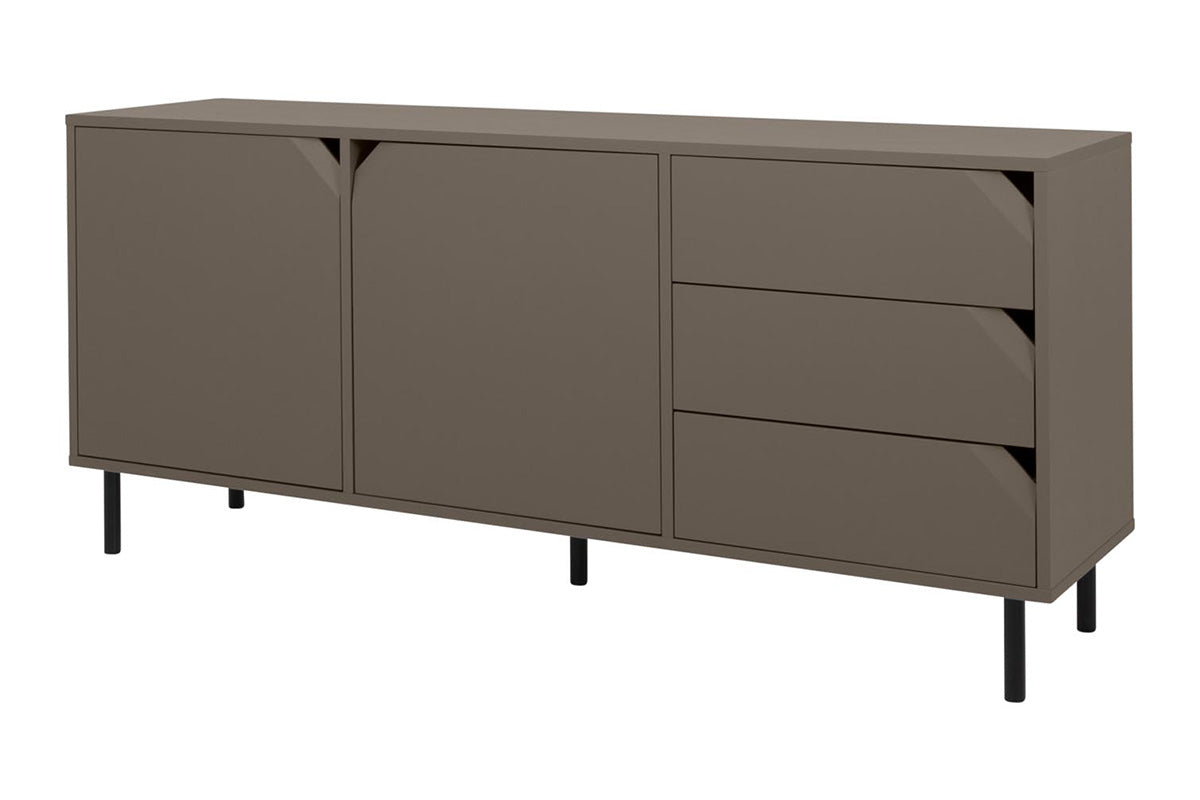 Tenzo Corner Sideboard 176 cm Braun