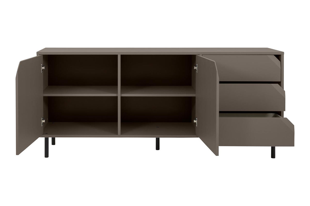 Tenzo Corner Sideboard 176 cm Braun