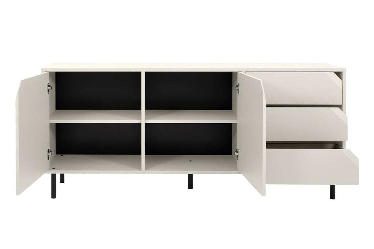 Tenzo Corner Sideboard 176 cm Weiß