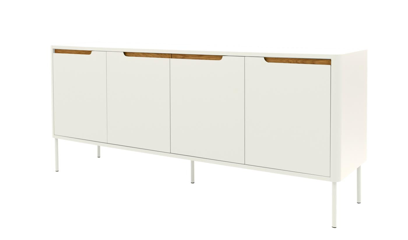 Tenzo Switch Sideboard Weiß / Eiche