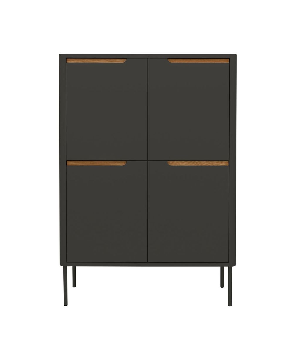 Tenzo Switch Highboard Anthrazit / Eiche