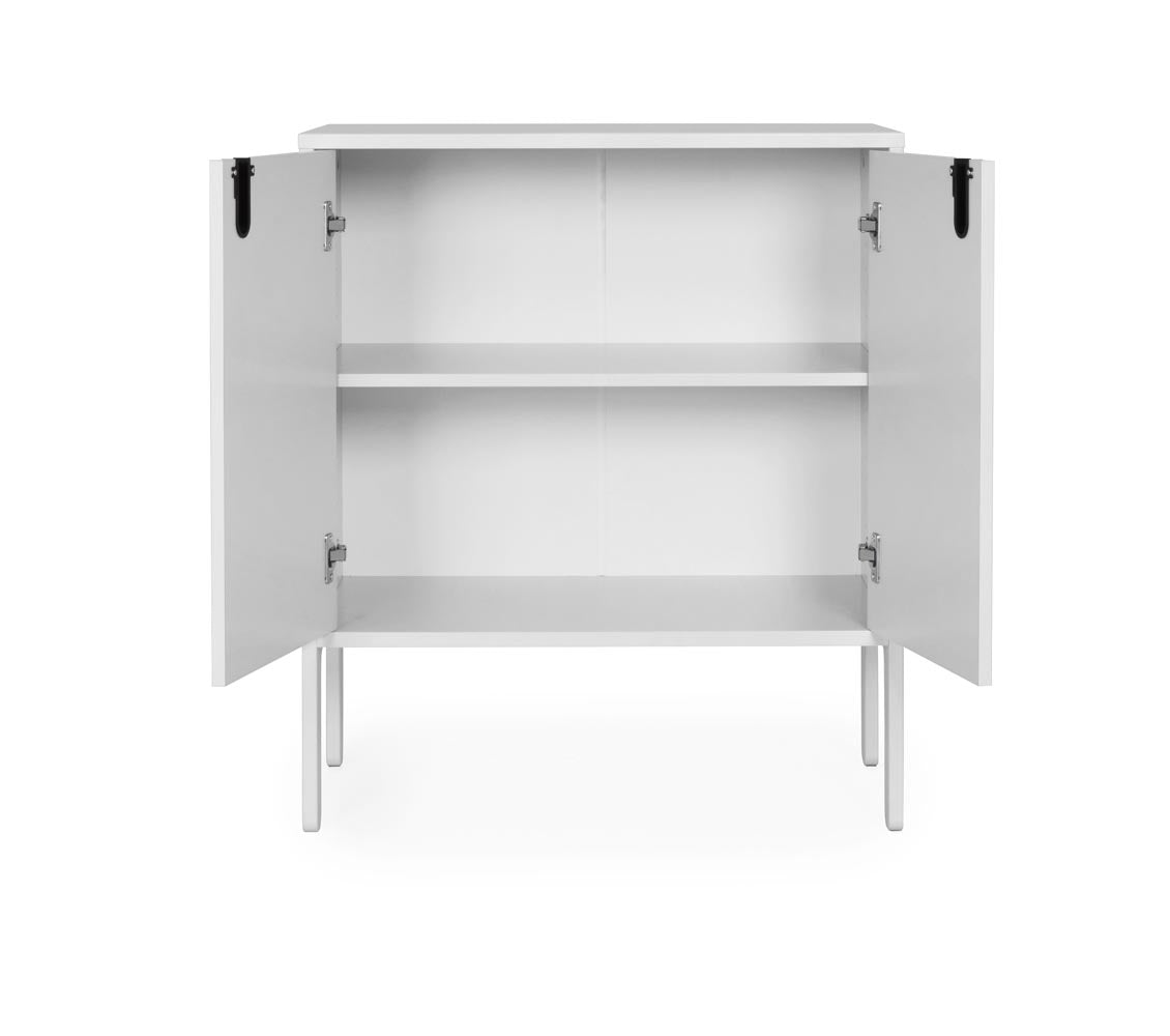 Tenzo Uno Designer Schrank 2-türig 76 cm Weiß