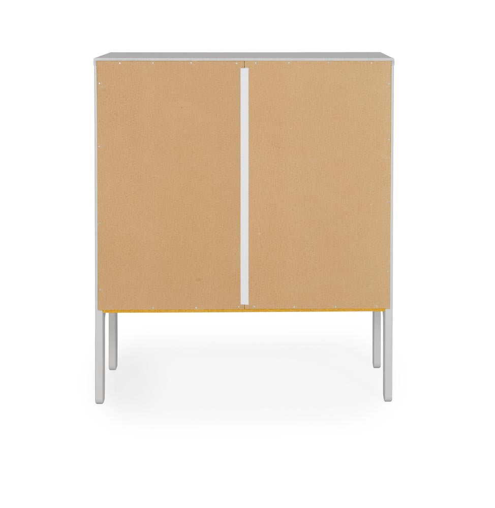 Tenzo Uno Designer Schrank 2-türig 76 cm Weiß