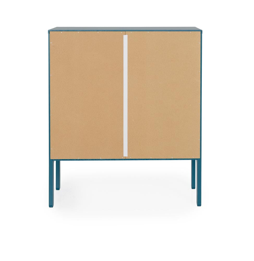 Tenzo Uno Designer Schrank 2-türig 76 cm Petrol