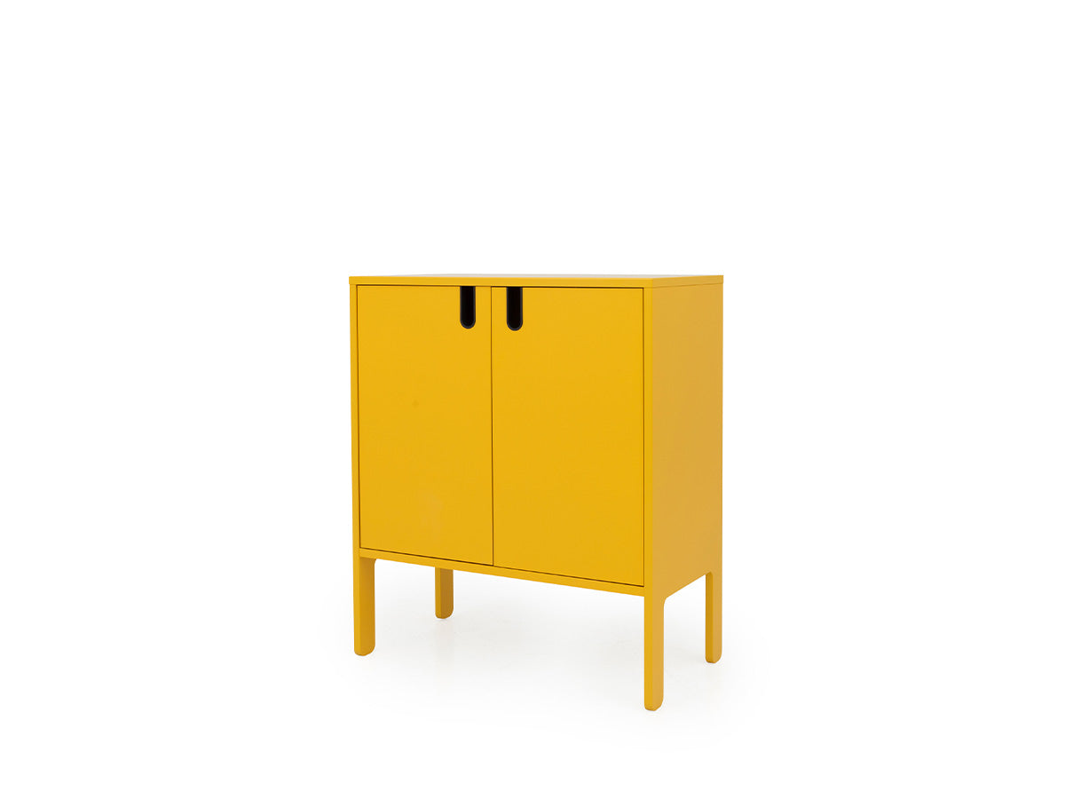 Tenzo Uno Designer Schrank 2-türig 76 cm Gelb