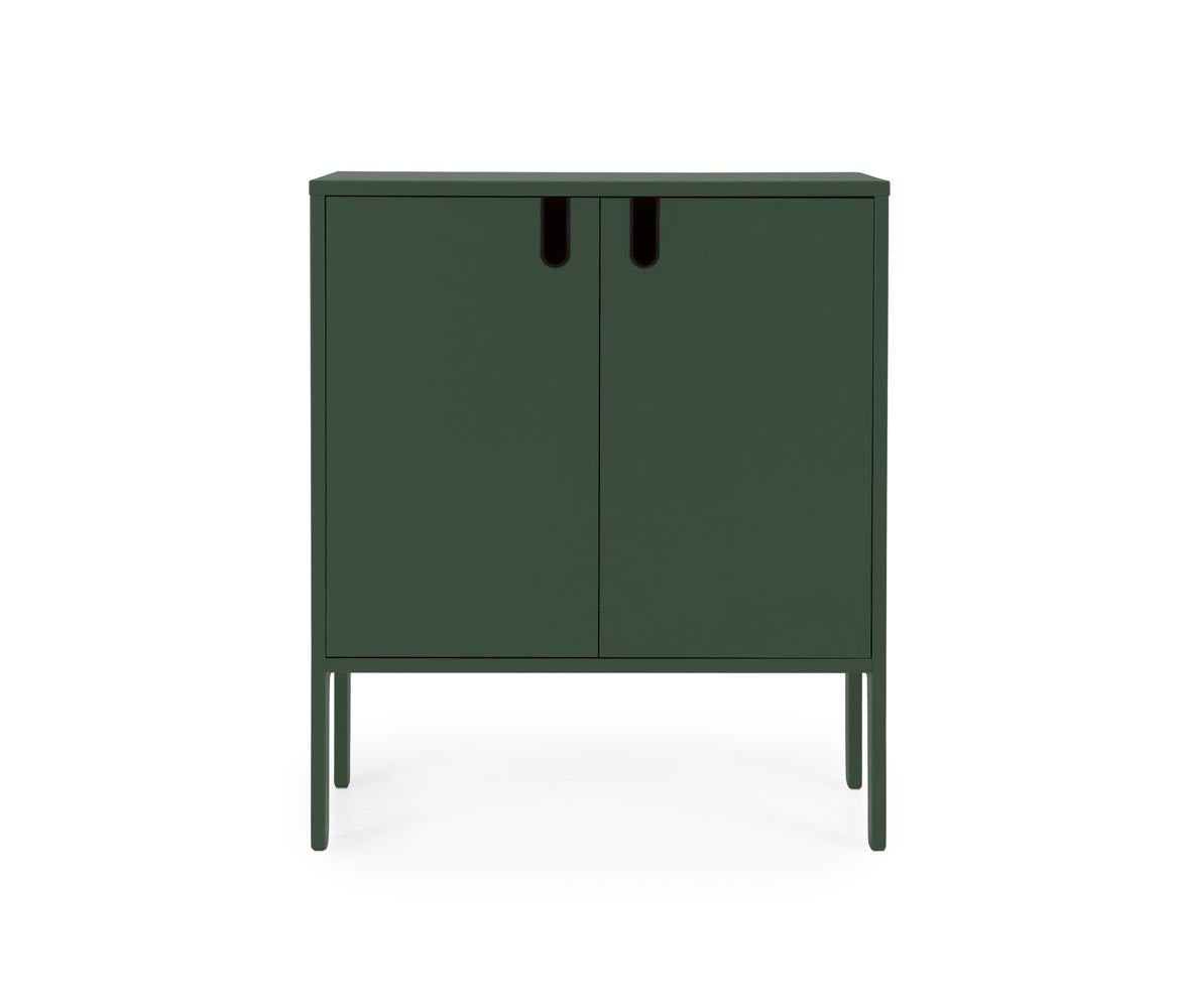 Tenzo Uno Designer Schrank 2-türig 76 cm Grün