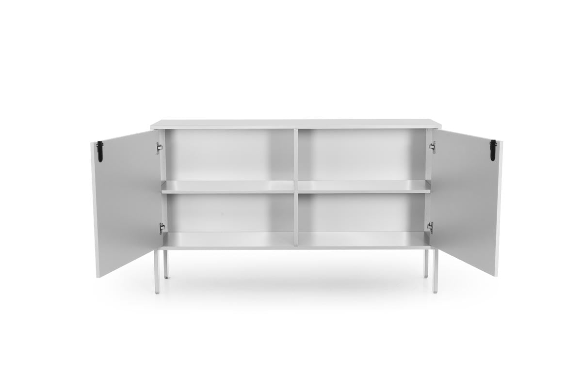 Tenzo Uno Designer Schrank 2-türig 148 cm Weiß