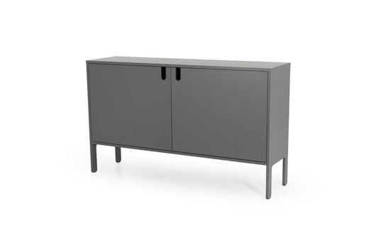 Tenzo Uno Designer Schrank 2-türig 148 cm Grau