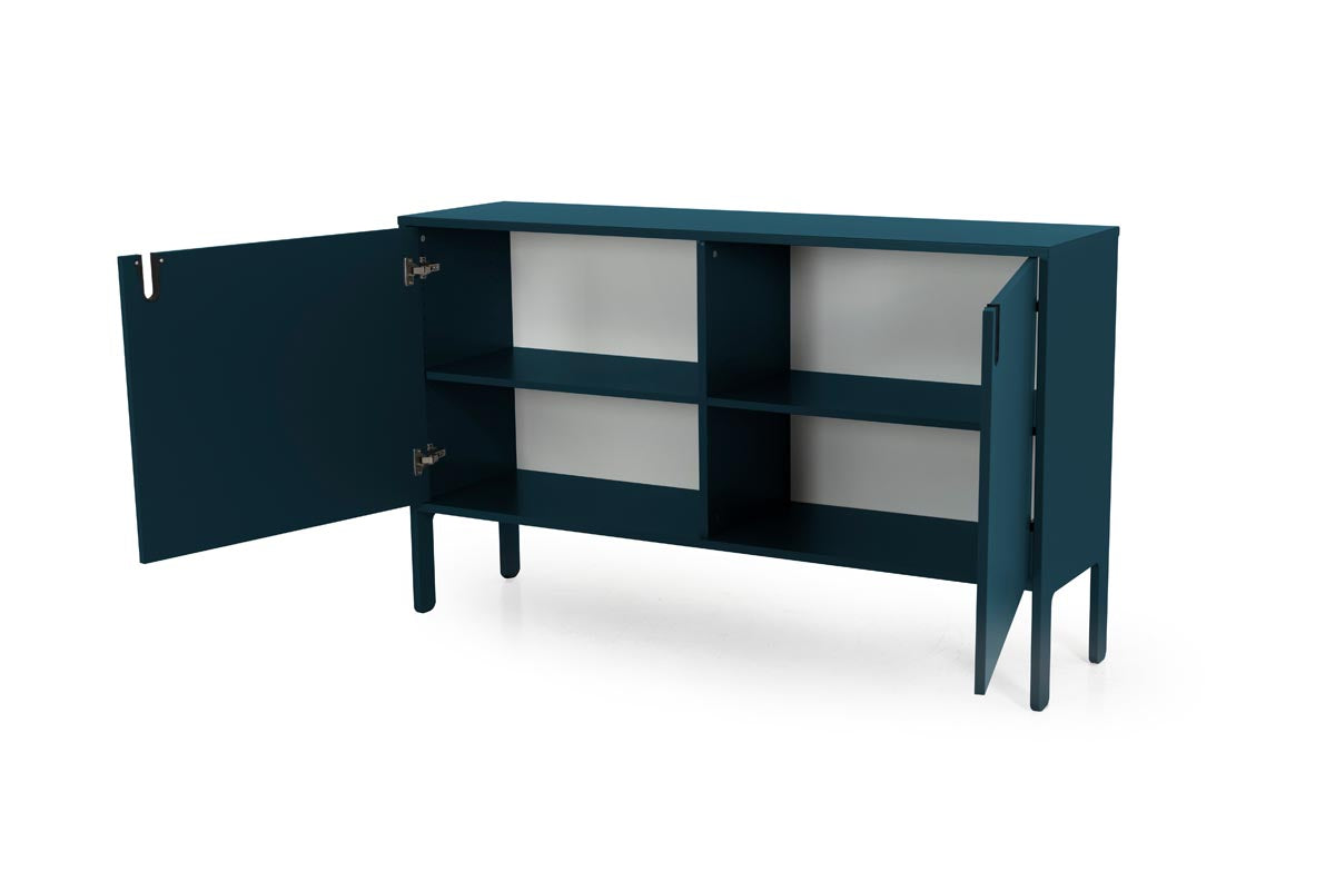 Tenzo Uno Designer Schrank 2-türig 148 cm Petrol