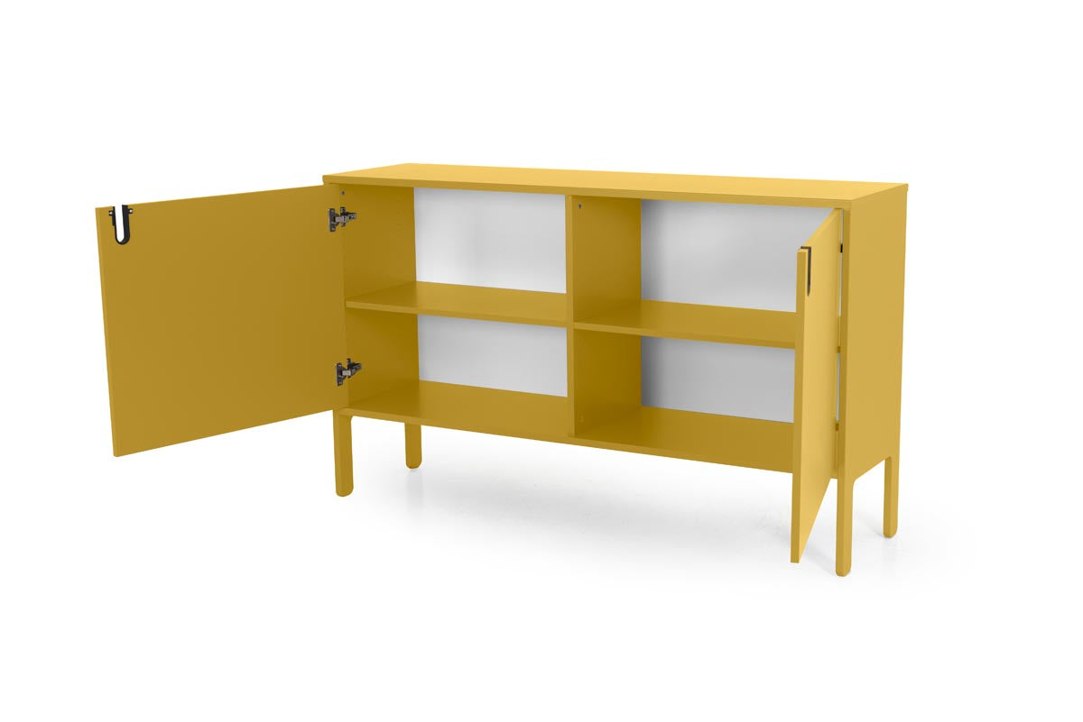 Tenzo Uno Designer Schrank 2-türig 148 cm Gelb