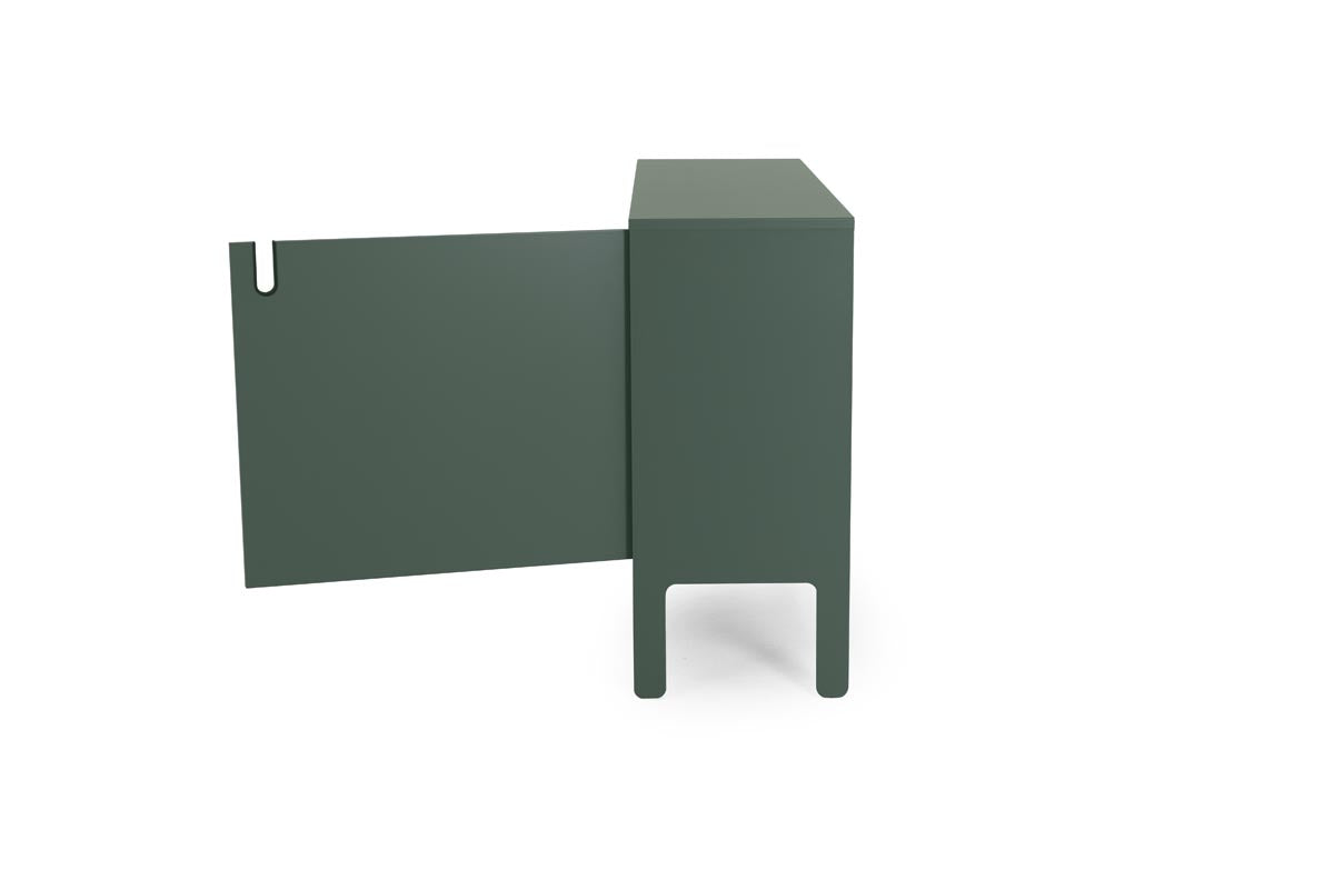 Tenzo Uno Designer Schrank 2-türig 148 cm Grün