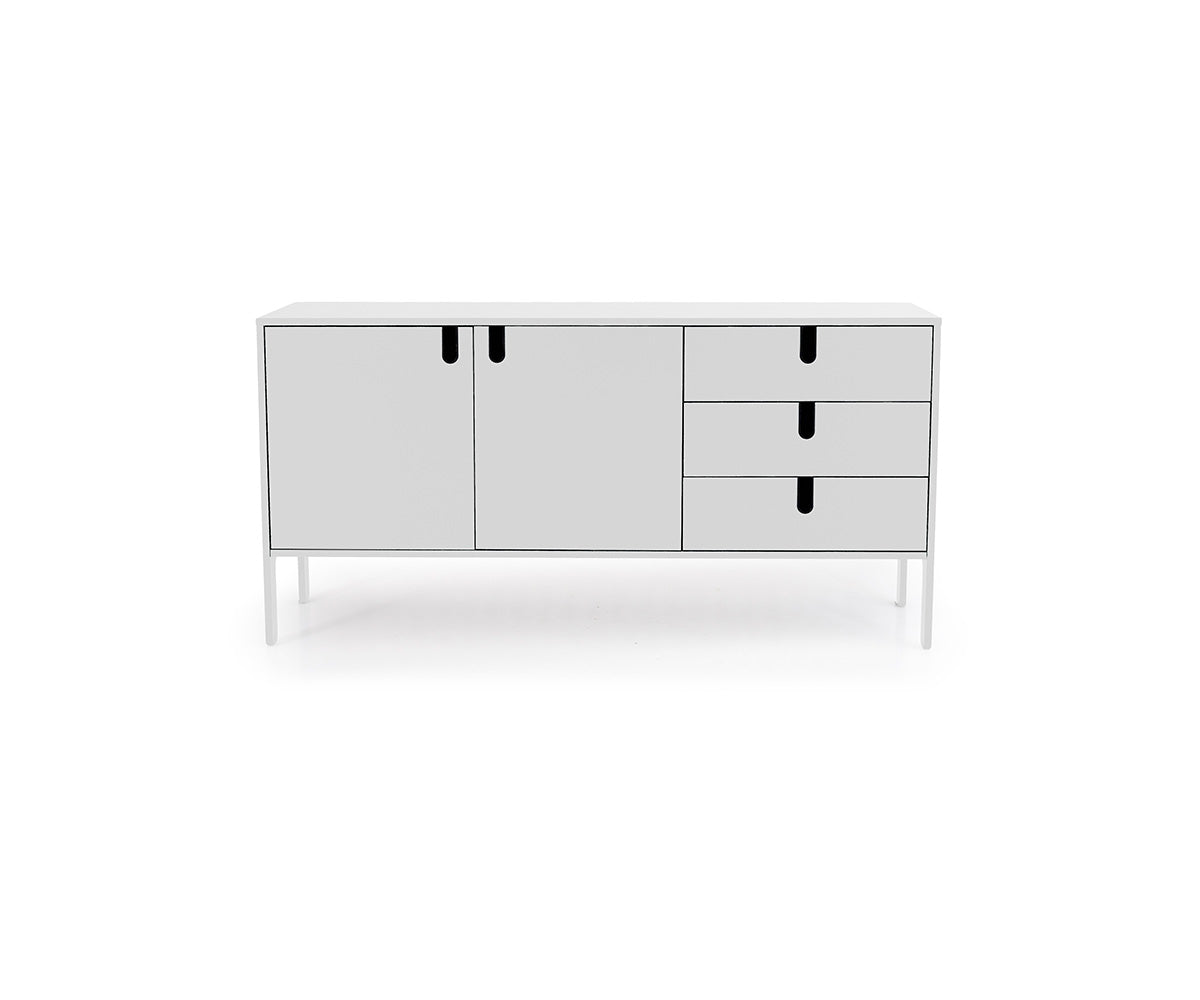 Tenzo Uno Designer Sideboard Weiß